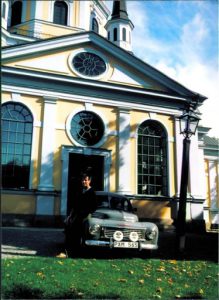 Stockholm protestant church and old