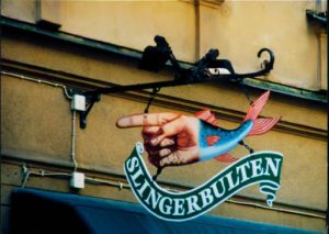 Stockholm: pub sign