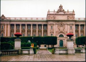 Stockholm: at the royal palace of