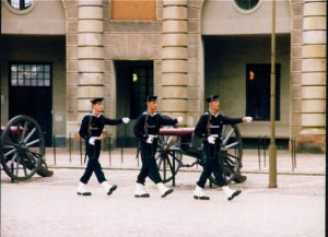 Stockholm: at the royal palace of