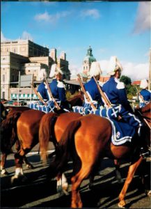 Stockholm: Horse guard for the King