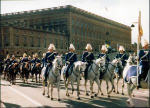 Stockholm: Horse guard for the