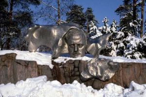 Jan Sibelius memorial Helsinki Jan
