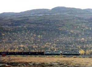 Lappland iron ore train
