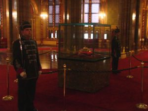 National Parliament--Guarding Crown of St Stephen