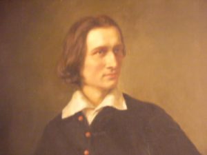 Portrait of the young Liszt