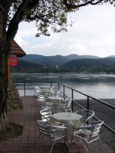 Visegrad ferry landing