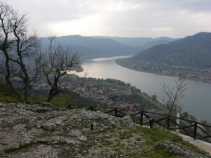 View of the Danube River from Visegrad Citadel