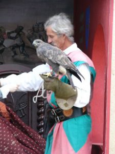 Visegrad Citadel - interior display of medieval life