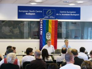 International Lesbian and Gay Assoc. meeting