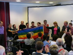 International Lesbian and Gay Assoc. meeting