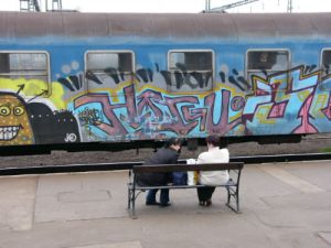 Hungary: Rail Travels - Train Graffiti