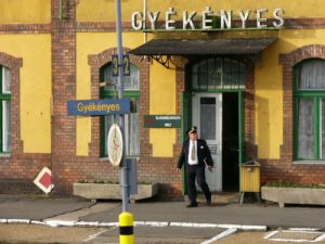 Hungary: Rail Travels - Gyekenyes station