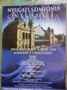 Hungary: Rail Travels - Nyugati Szimfonia poster