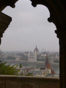 The neo-Gothic Parliament viewed from Fisherman's