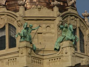 Dome detail of Szechenyi