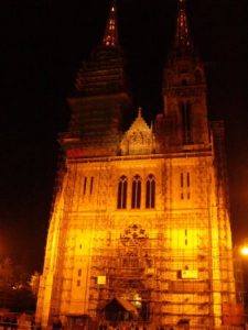 Zagreb - the Cathedral is probably the most famous building