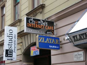 Zagreb - Internet cafe