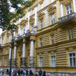 Zagreb - neoclassic facade