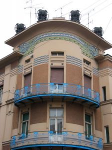 Zagreb -art deco facade