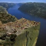 Pulpit Rock in summer