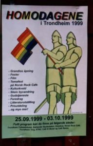 Trondheim gay poster