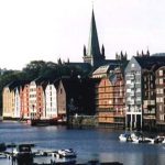 Trondheim old warehouses