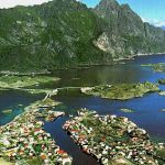 Lofoten Islands-Henningsvaer village