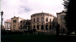 Oslo parliament building
