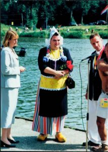 Rowing awards given by woman mayor