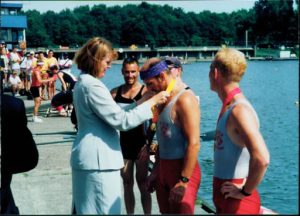 Rowing awards given by mayor of