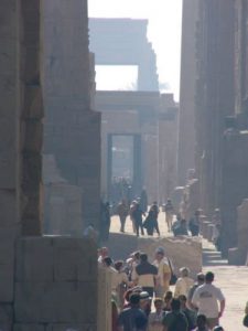 The Karnak Temple Complex describes a vast assembly of ruined