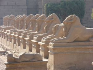 The Karnak Temple Complex describes a vast assembly of ruined