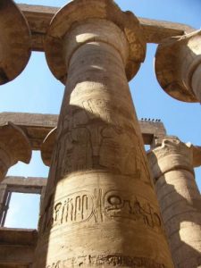 The Karnak Temple Complex describes a vast assembly of ruined