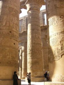 The Karnak Temple Complex describes a vast assembly of ruined