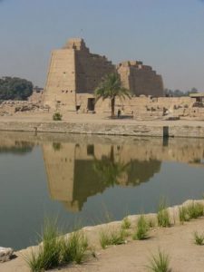 The Karnak Temple Complex describes a vast assembly of ruined