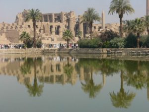 The Karnak Temple Complex describes a vast assembly of ruined