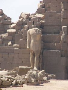 The Karnak Temple Complex describes a vast assembly of ruined