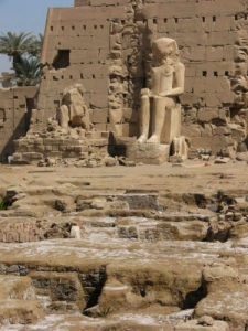 The Karnak Temple Complex describes a vast assembly of ruined