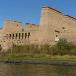 Philae is an island in the lake and the previous