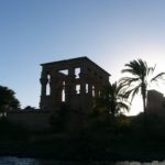 Philae is an island in the lake and the previous