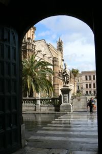 Palermo's enormous cathedral was
