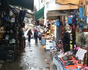 Palermo market street