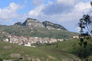 Southern rocky hills of Sicily