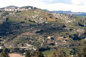 Southern rocky hills of Sicily