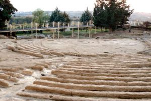 Ancient amphitheatre at the Archeology Museum