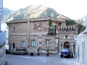 The hill town of Taormina