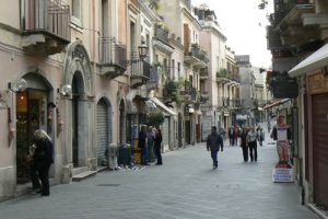 Taormina pedestrian way