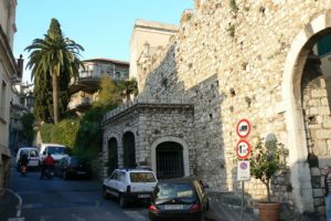 Taormina old walls