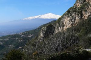Italy - Sicily, Taormina Mount Etna